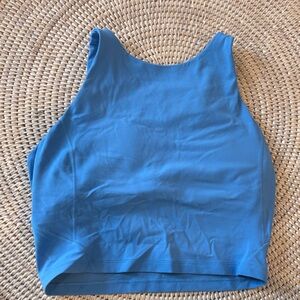 lululemon athletica Blue Tank Top